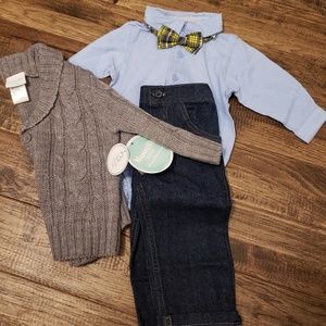 Baby Boy Winter 3 piece Outfit